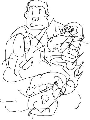 scribble