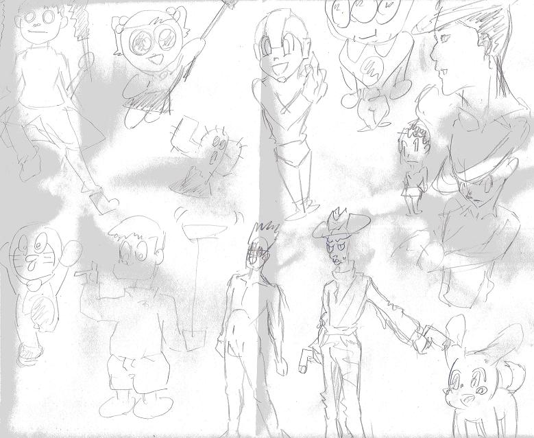 scribble